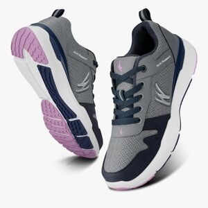 Walk-Hero Women's Walking Shoe/Sneaker for Plantar Fasciitis, Arch Support 8 1/2